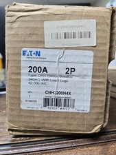 CHH2200H4X EATON NEW IN BOX 2P 200A FREE SHIPPING