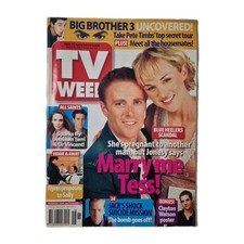 TV Week - Vintage Magazine May 3-9, 2003 Blue Heelers, Clayton Watson Pin-Up