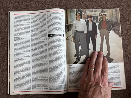 "BEST" French Music Magazine 1981 - Bowie Cure Bunnymen Stray Cats Ramones + - Picture 12 of 18