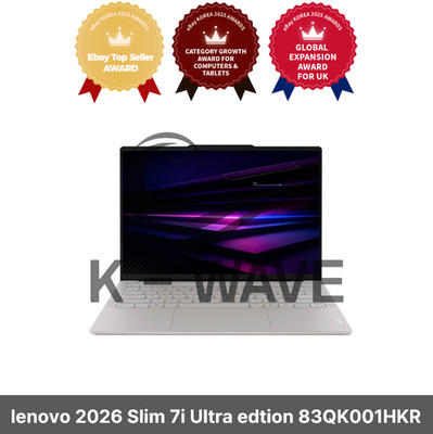 lenovo 2026 Slim 7i Ultra Aura Edition 83QK001HKR (U7 355/32GB/1TB/Windows11h...