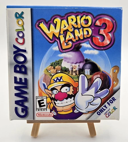 Wario Land 3 (Nintendo Game Boy Color, 2000) Authentic - Complete CiB - Tested - Picture 2 of 13