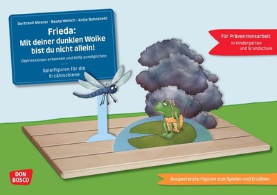 Frieda: Mit deiner dunklen Wolke bist du nicht allein! Erzählschienen-Figur ...