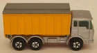 MATCHBOX LESNEY #47 DAF Tipper Container Truck Superfast Yellow/Silver ENGLAND