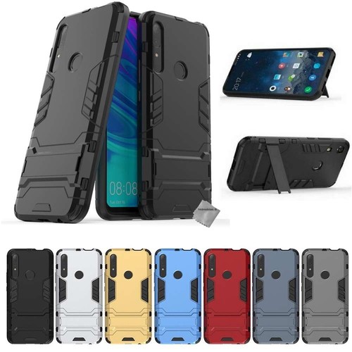 Coque Huawei P Smart Plus 2019 - Silicone TPU Effet Carbone - Noir - Anti-choc