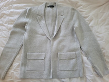 Banana Republic Sweater/Blazer Light Gray Heather -XS