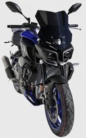 Yamaha MT10 16/21 Ermax Touring Windschutzscheibe Schwarz Matt -TO02132