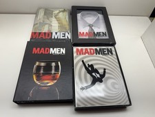 Mad Men DVD Box Set Lot Season 1 2 3 4 Jon Hamm Don Draper TV Series