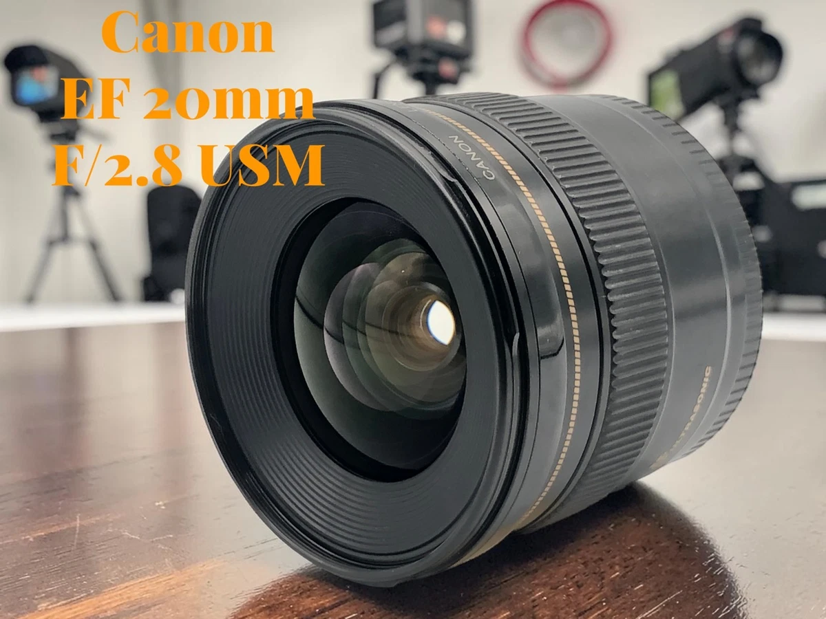 Canon EF f/2.8 Camera Lenses 20mm Focal for sale | eBay