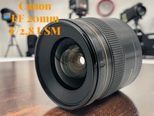 Canon EF 20mm f/2.8 USM Ultra Wide Angle Lens for EOS DSLR EXC 2 From JP 512C