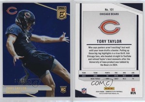 2024 Panini Donruss Elite Rookies Blue /99 Tory Taylor #101 Rookie RC