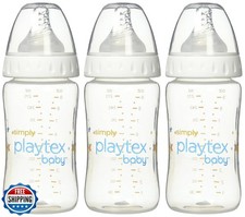 Playtex Baby Simply Playtex Complete Tummy Comfort Baby Bottles, 9 Oz 3 Coun