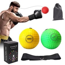 Boxing Reflex Ball Headband Set, Boxing Equipment, Include 4 Different Ball 2