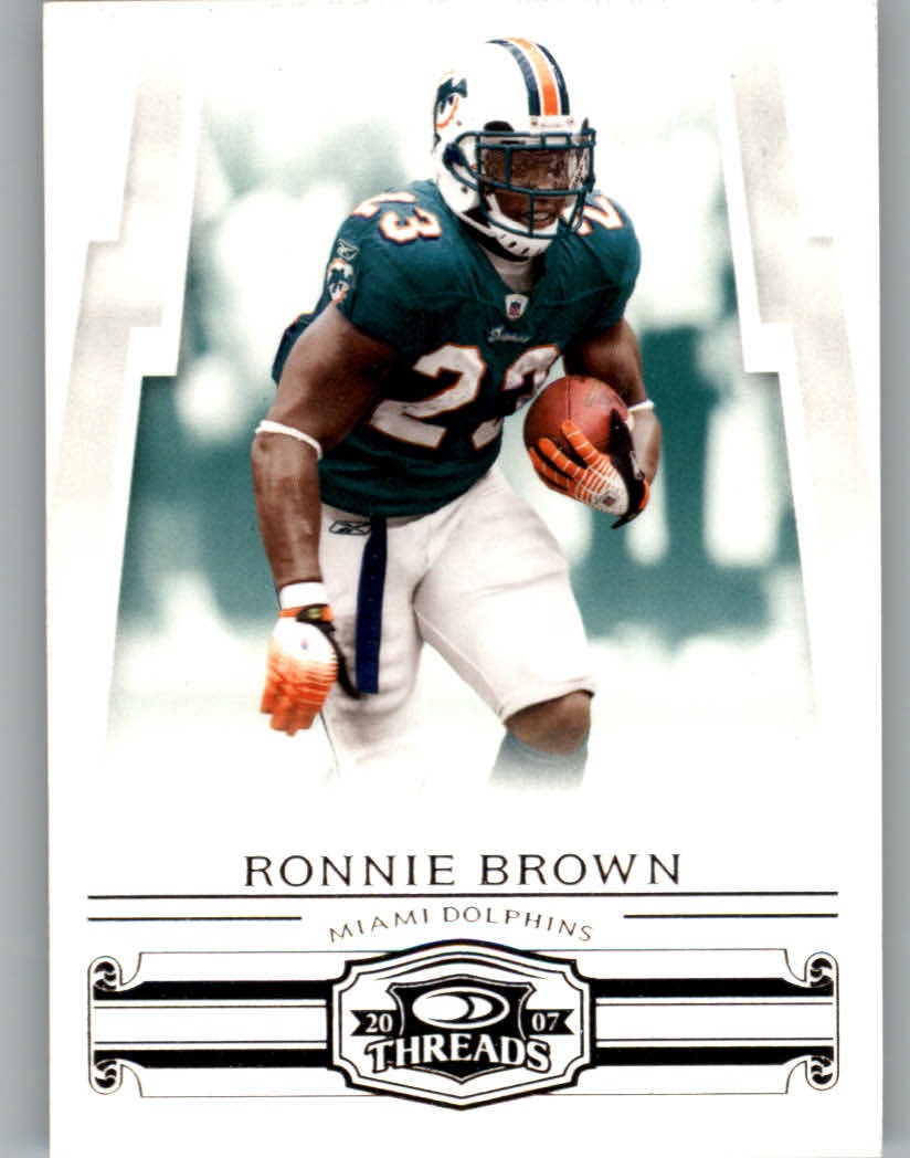 2007 Donruss Threads Football "Main Set" Cards