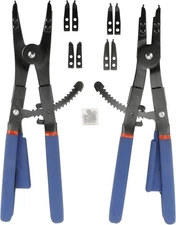 16 inch Large Circlip Snap Ring Pliers Heavy Duty Ratcheting Retaining Ring Tool