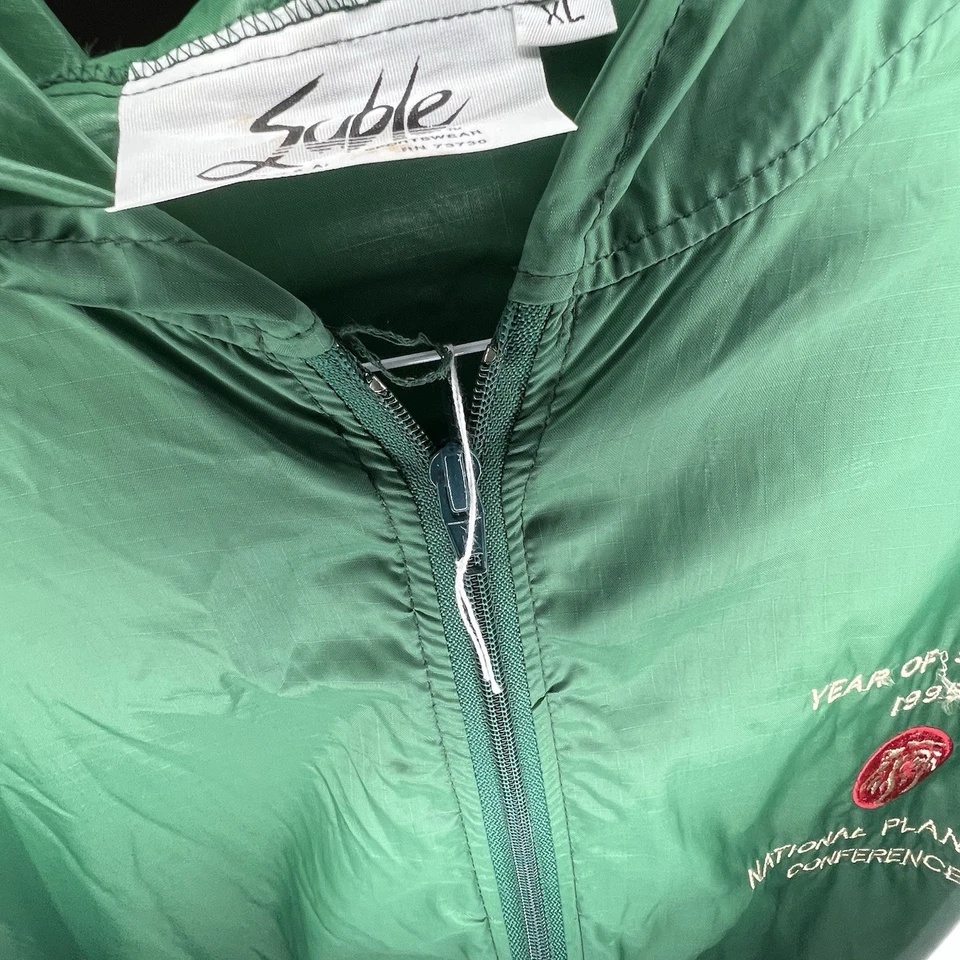 BSA Green Hooded Jacket Adult XL OA National Planning Conference 1995 CR-234 - Image 4 of 4