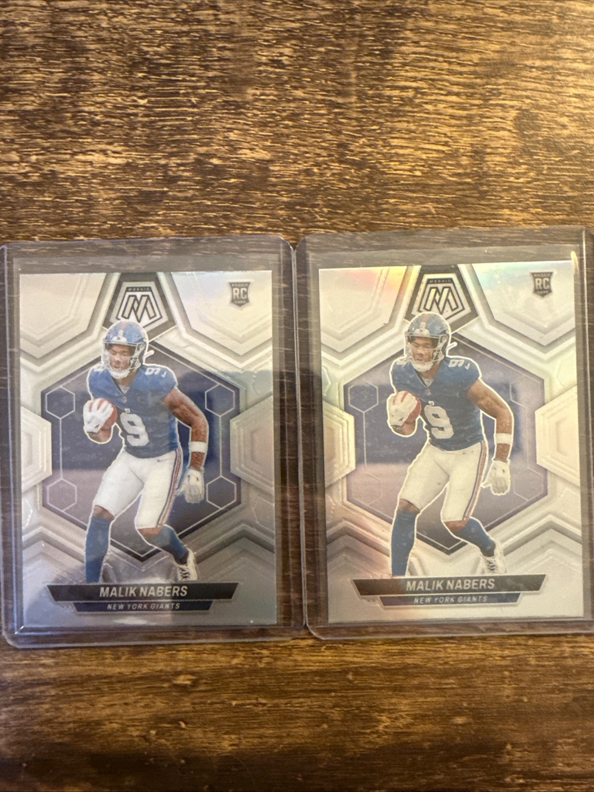 2024 Panini Mosaic - Rookies Malik Nabers #306 Silver Prizm (RC)