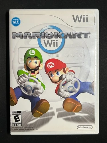 Mario Kart Wii Nintendo Wii - Replacement Case Artwork & Manual Only