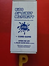 New! - Kids Against Maturity - Family Card Game - Blue Gamebox Inside! - 
