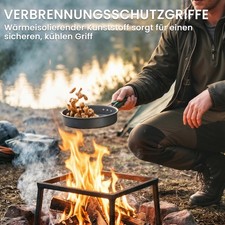 Camping Kochgeschirr Set 8-teiliges Outdoor Geschirr Set Refurbished – Bild 9
