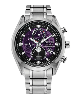 #ad #ad Citizen Men#x27;s Tsuki Yomi A T Perpetual World Time Watch BY1010 81Z NEW $625.00