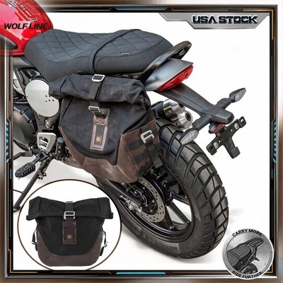 Saddlebag For Triumph Speed Scrambler 400 X XC Retro Pannier Quick Release 2026