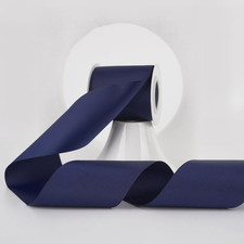 Navy Blue Grosgrain Ribbon 3 Inch Grosgrain Hair Ribbons 10 Yards per Roll Thick