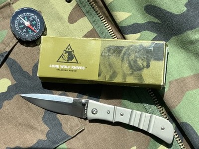 Lone Wolf Knives Titan Tighe Design Tighe-Pan CPM-S30V Rar Vintage Discontinued