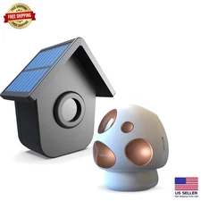 Expandable Solar Wireless Driveway Security System - Long Range Motion Detector
