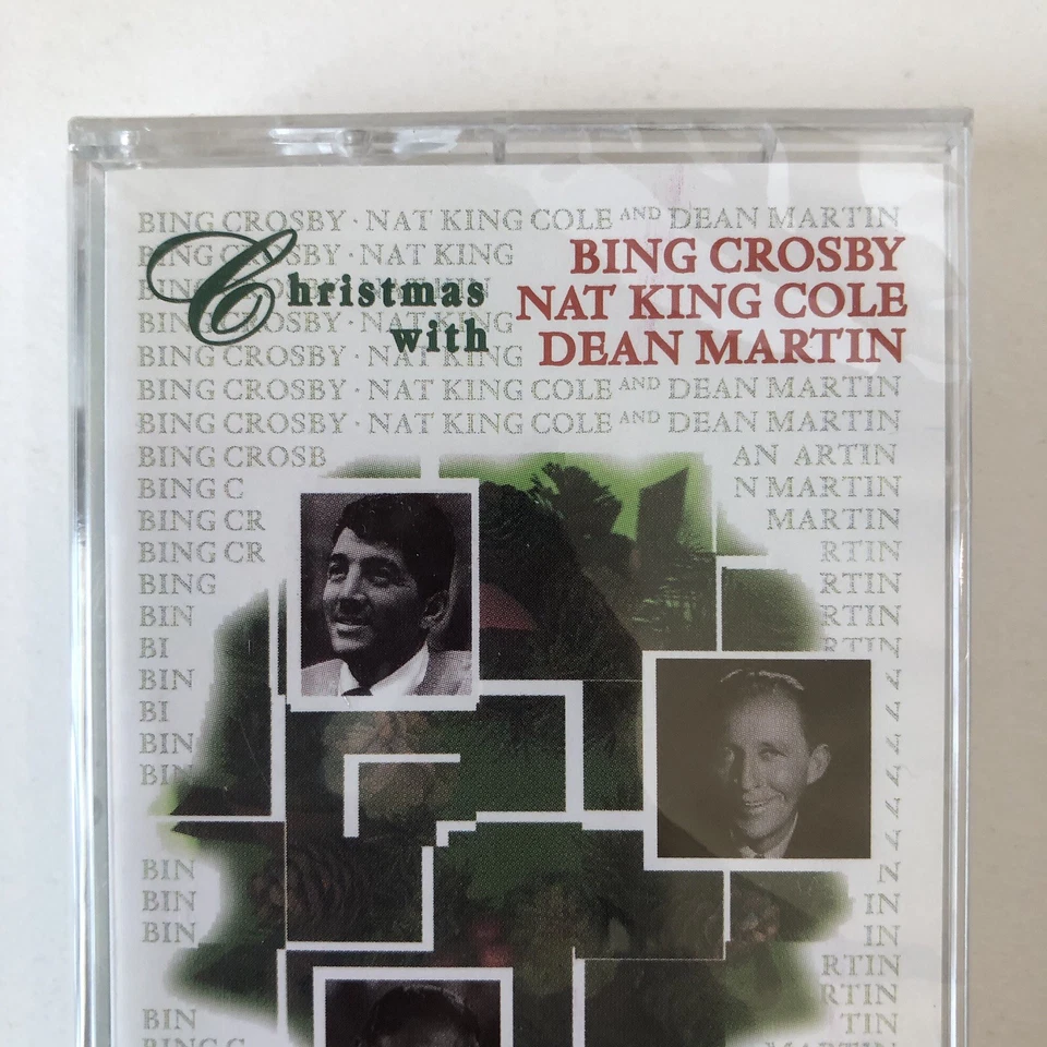 Christmas With Bing Crosby, Nat King Cole, Dean Martin SEALED Cassette 1995 - Image 2 of 4