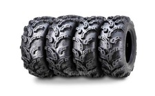WANDA Set of 4 New Premium ATV/UTV Tires 25x8-12 Front  25x10-12 Rear /6PR S...