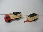 Matchbox Lesney Superfast Two Pack TP-19 Cattle Truck & Trailer- loose