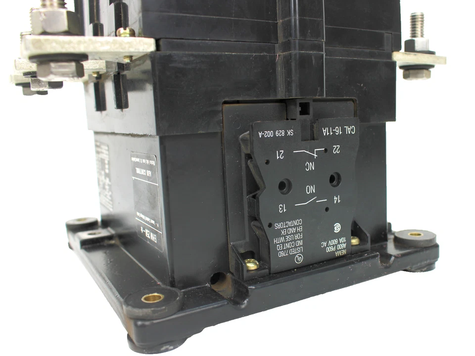 Contator de isolamento de soldagem ABB EHW 250 tamanho W5 600VAC 120V bobina 3 pólos - Imagem 4 de 4