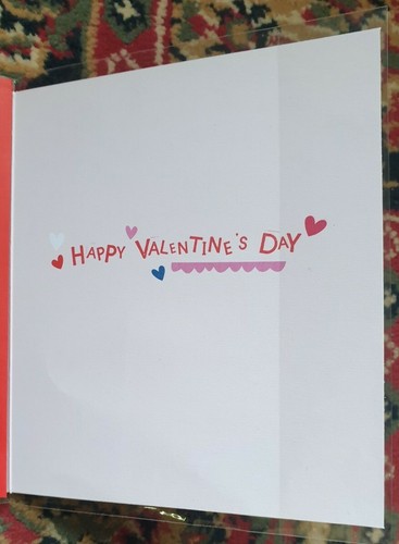 BRAND NEW IN CELLOPHANE HALLMARK TO THE KEEPER OF MY HEART VALENTINE'S DAY CARD - Picture 3 of 4