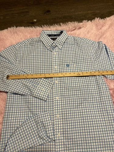 George Strait Cowboy Collection By Wrangler Button Down Hemd L - Bild 2 von 5