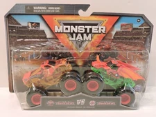 2024 MONSTER JAM SERIES TRUCKS 1:64 DOUBLES PACK - DRAGONOID vs DRAGONOID