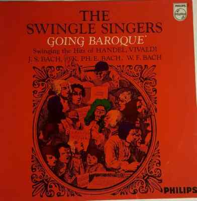 Les Swingle Singers Going Baroque MONO Philips Vinyl LP