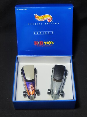 1999 Hot Wheels KB Toys Series 3 Phaeton Special Edition ZAMAC Set #27005 1:64