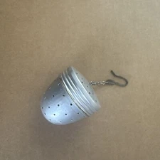 Aluminum Tea Herb Infuser Strainer Steeper Chain Loose Tea with chain & hook