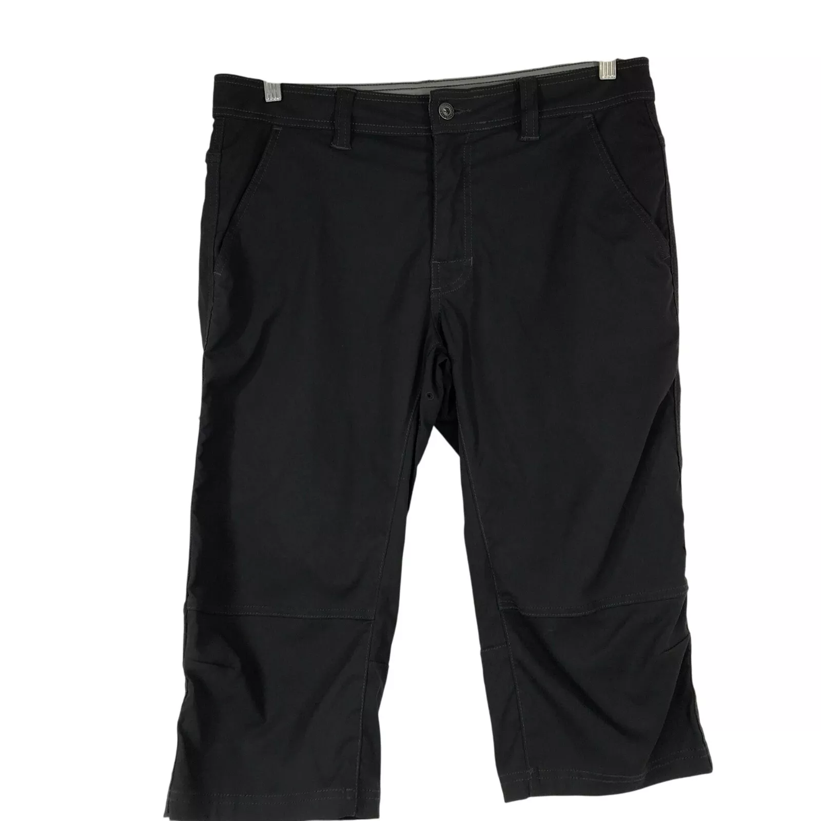 prana nylon blend capri pants