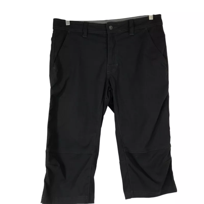 prana nylon blend capri pants