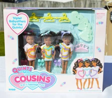 Tyco Quints Cousins Triplett Babysitters For The Quints NEW AA dolls 1992 Rare