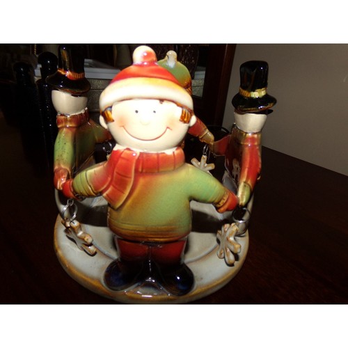 Vintage Yankee Kerze Weihnachten Kerzenhalter Neu mit Etikett - Bild 4 von 6