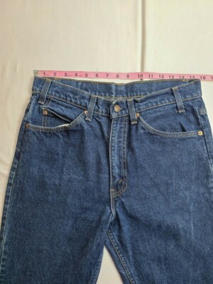 VTG Levi's 317 Men's 32X25 (MEASURED) Straight Cut Jeans