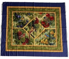 Bird Sanctuary Rosemary Millette Wall Hanging fabric panel By Springs Creative