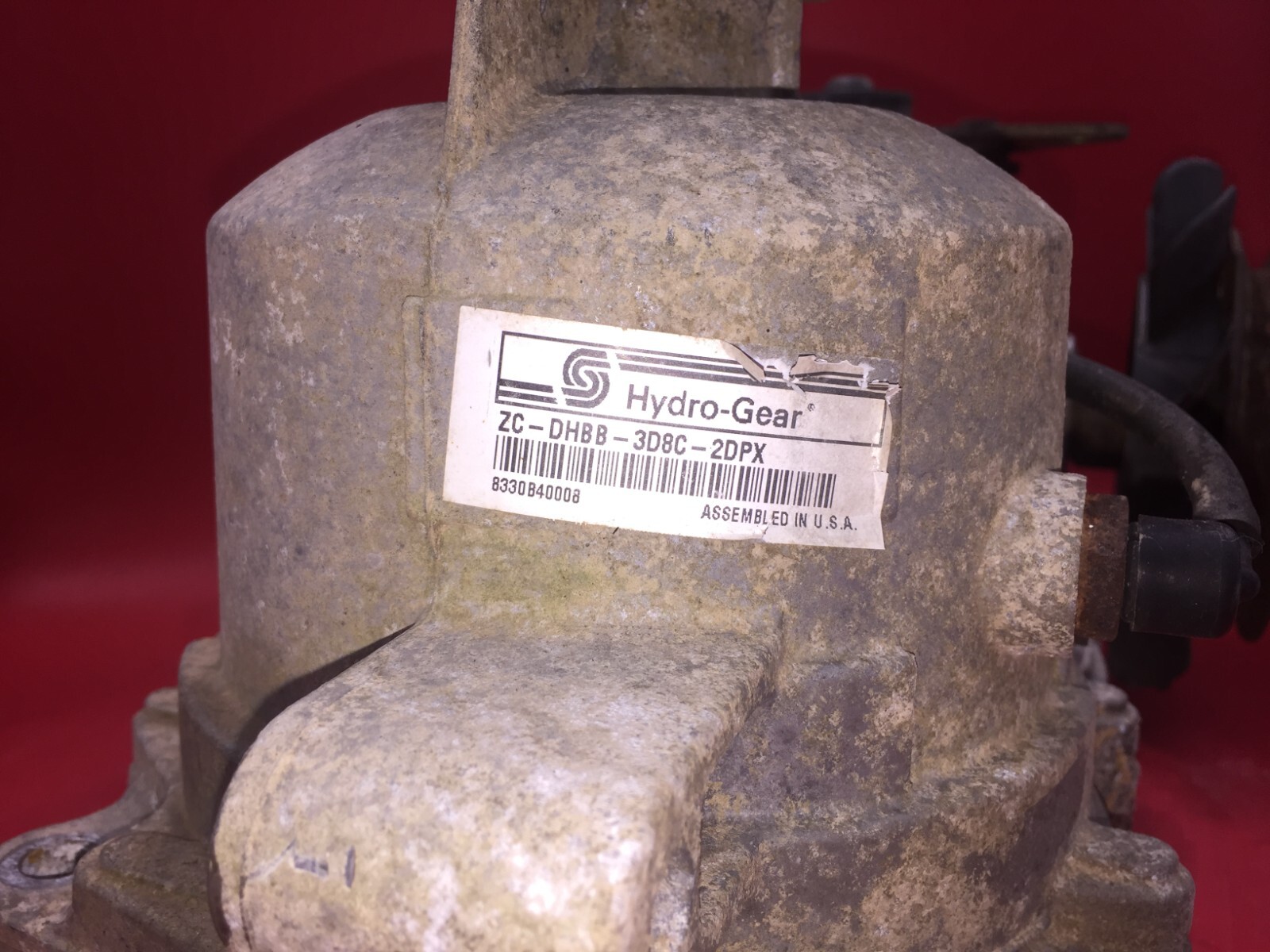 HYDROGEAR TRANSAXLE ZCDHBB3D8C2DPX WD12984 eBay