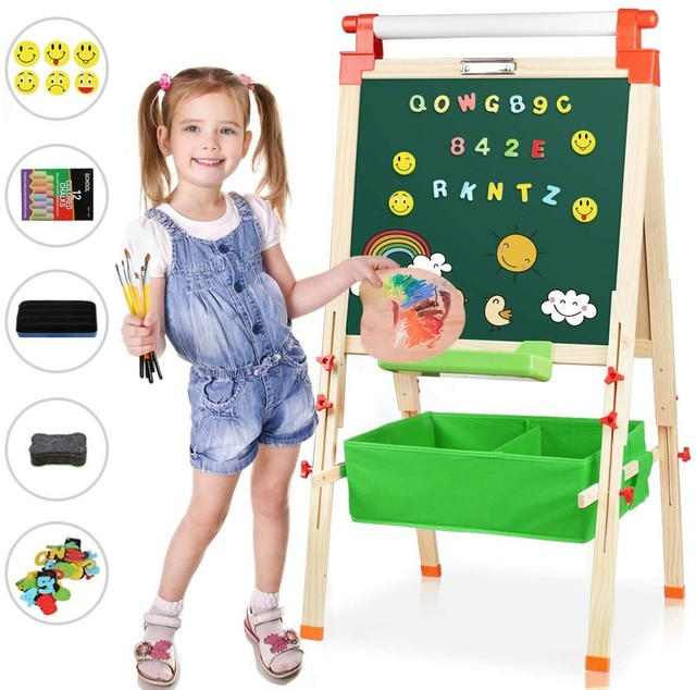 crayola art easel chalkboard magnetic whiteboard