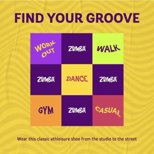 ZUMBA Women's Shoes High-Top Mid-Top Trainers Sneakers DANCE - Zumba`s Top Line! - Picture 10 of 14