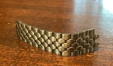 Kreisler Accutron Brush Coffin Link Stainless Bracelet Section 15.8mm Clasp End