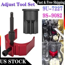 9U-7227 Injector Height Tool /  Engine Barring Socket For CAT 3406E C15 C16 Red