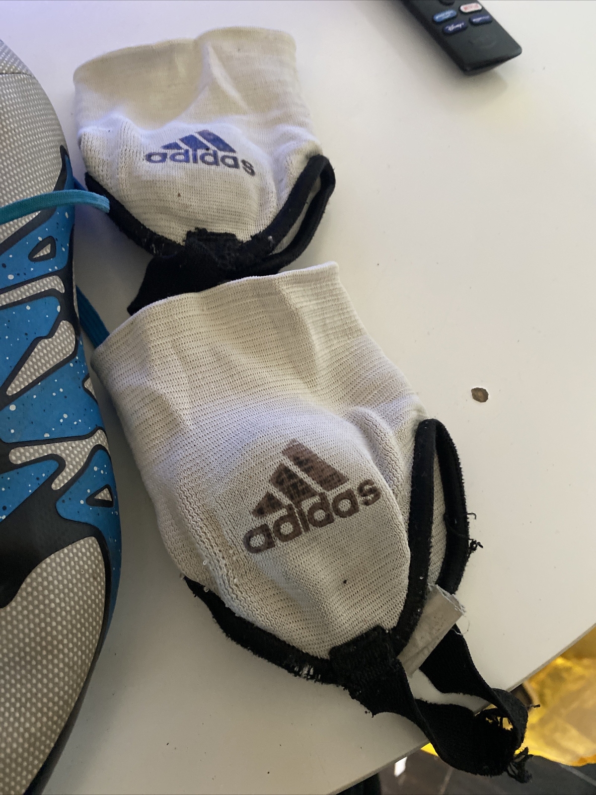 adidas x football boots Size 9 Well Worn With Ankle Supports 15.2 FG/AG